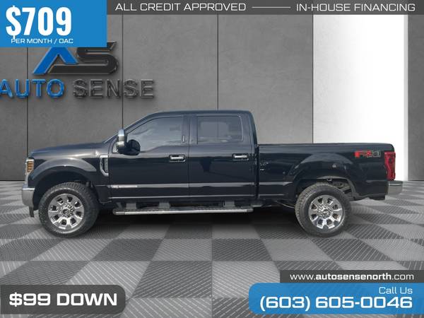 $709/mes - 2019 Ford F250SD F 250 SD F-250-SD F 250SD F-250SD LariatCre - $45,689 (Auto Sense)63622557878529121
