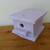 NEW Handcrafted Purple/Lilac Rustic Wood Birdhouse 1 thumbnail