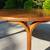 Vintage SOLID teak coffee table by Haslev 2 thumbnail