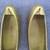HEAVY BRASS KOREAN SLIPPERS PRE 1950 6 thumbnail