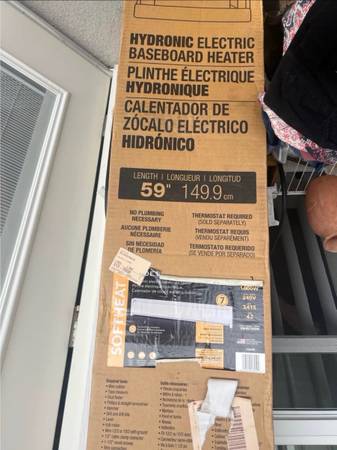 HYDRONIC ELECTRIC BASEBOARD HEATER 1