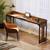 71" Overbed Table with Wheels with Outlets & USB Ports, Bed Table with 1 thumbnail