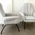 PAIR of Adrian Pearsall-style Chairs in Light Gray (Orig-$1450ea) 3 thumbnail