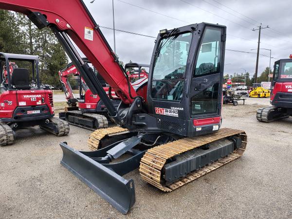 2022 Yanmar ViO80-1A 18k Excavator Cab Heat AC Thumb Low Hours