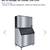 Manitowoc Ice IDT1500A/D970 1688 lb Indigo NXT™ Full Cube Ice Machine 1 thumbnail