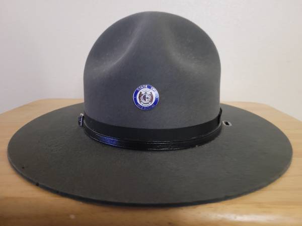 Stratton Felt Campaign Hat Size 7 1/2 1