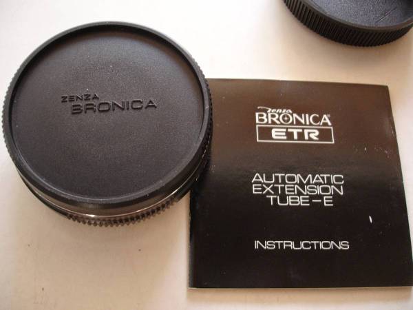 BRONICA ETR Automatic Extension tube E-28 1