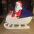 Vintage Christmas Xmas Santa & Holland Mold Sleigh Sled Display 4 thumbnail