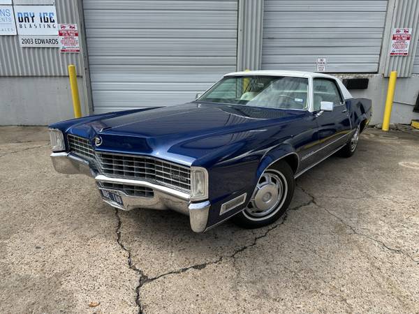 Coupé Cadillac Eldorado 1968 - $29,500 (Heights)63622306904067125