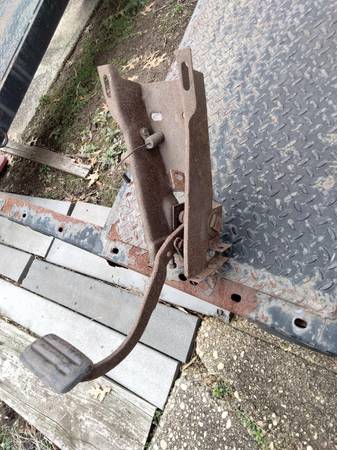 1963 1964 1965 1966 Corvette C2 Brake Pedal Assembly Box, Clutch Pedal 1