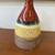 Portuguese Red/Yellow/Gray Large Ceramic Pottery Vase. 2 thumbnail