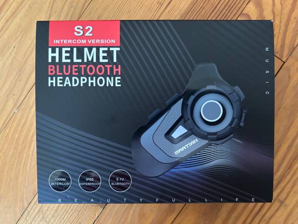S2 INTERCOM HELMET BLUETOOTH HEADPHONE $50 OBO 1