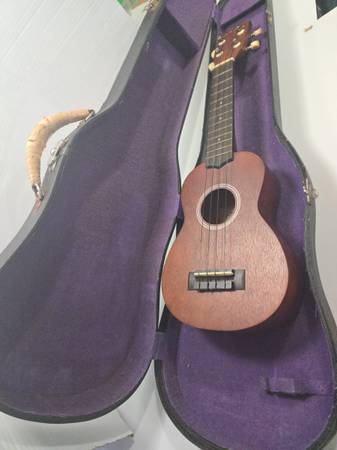 Ukelele with case 1