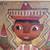 Vintage Folk Art Painting on Burlap - Signed Larry '76 5 thumbnail