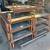 Industrial Cast Iron Pallet w/ Wood Slats - 15 Available GA20528 2 thumbnail