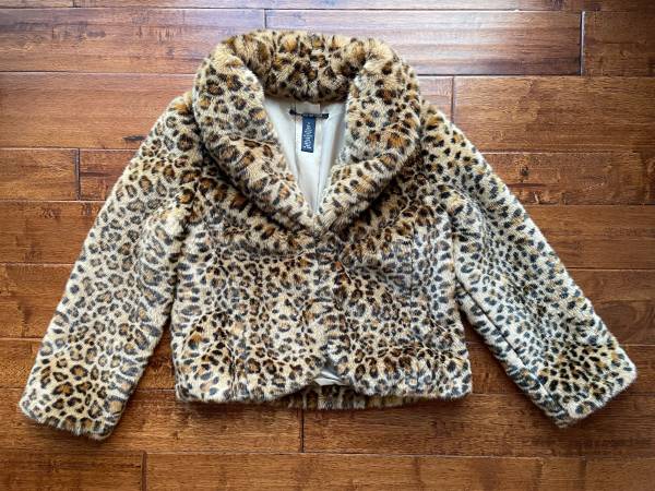 Lucky Brand Women's Leopard Print Jacket (Size:S) 1