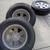 Set of 4 tires R17 4 Rims original factory Ford 1 thumbnail