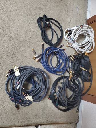 Monster Cable interconnect cables 1