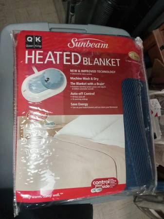 Sunbeam King Size Heating Blanket - Never Used 1