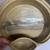 Studio pottery stoneware handmade chip and dip bowl  great condition 1 thumbnail