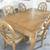 NEW Dining Table with original plastic - 1 leaf & Six Chairs 2 thumbnail