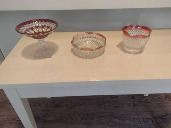 Cranberry / Ruby Glass, 6 pieces - $45 (Pensacola)62904079238529121