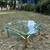 Vintage mid century modern brass and glass top coffee table 1 thumbnail