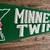 VINTAGE 1960 MINNESOTA TWINS STADIUM HEAVY FELT PENNANT MINT 6 thumbnail