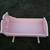Pink Wooden Rocking Doll Cradle Bed 1 thumbnail