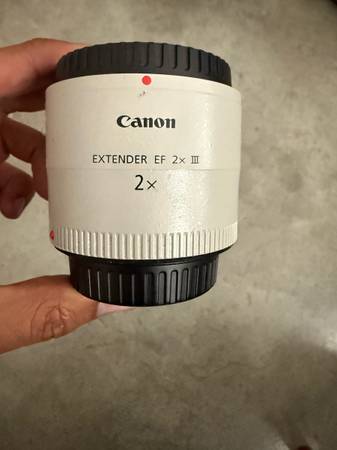 Canon 2x EF Extender III - Excellent, Like New - photo/video