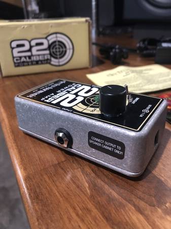 Electro-Harmonix 22 Caliber Power Amp w/speaker cab - musical