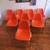 ROBUST RED FORMICA TABLETOP WITH VASE BASE PAIRED WITH OUTRAGEOUS ORAN 2 thumbnail