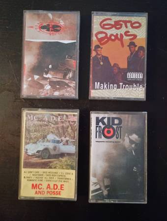 Old school rap tapes 1