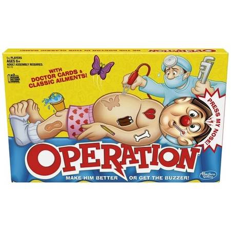 Want: Copies of Operation board games for charity 1