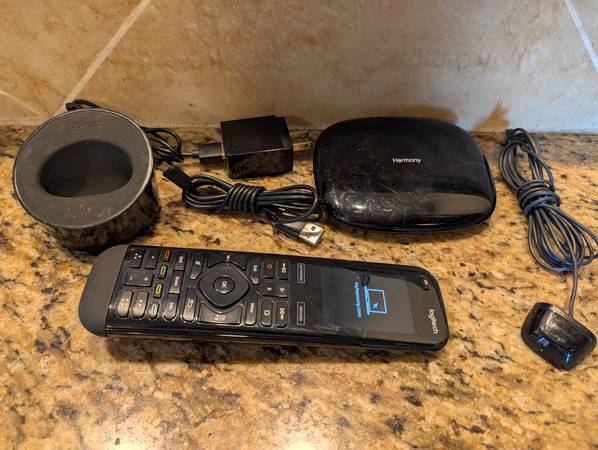 Logitech Harmony Remote & Hub System – Fully Functional Unit + Spare P 1