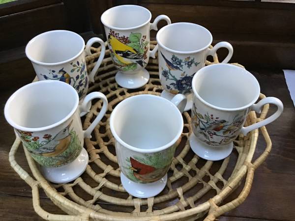 Bird Mugs   (Six) 1