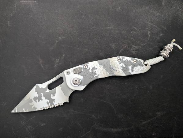 Microtech Stitch Camo - Signature Series - $600 (LAKE ZURICH)63471014532353124