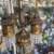 Antique large crystal Hollywood regency lamp 3 thumbnail