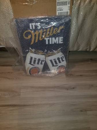 Miller Lite sign 1