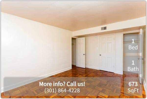 $1,575 / 1br - 673ft2 - Make yourself at home! Beautiful 1 bed, 1 bath in Mount Rainier (Mount Rainier - W Hyattsville Metro)64040361966594121