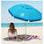 7ft Heavy Duty High Wind Beach Umbrella with Sand Anchor & Tilt Sun Shelter- new 5 thumbnail