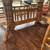 dinning table , 8 chairs and  one bar stool 5 thumbnail