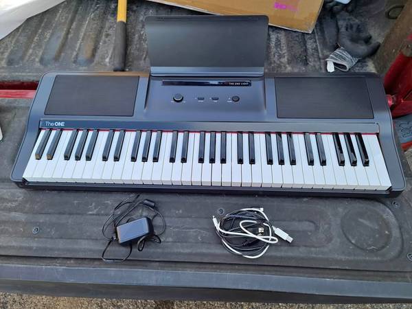 ONE Smart Piano Keyboard with Lighted Keys, 61 Keys 1