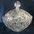 ** Beautiful Large Vintage Leaded Crystal Candy Dish With Lid ** 1 thumbnail