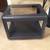 Black End table with beveled glass top 22 thumbnail