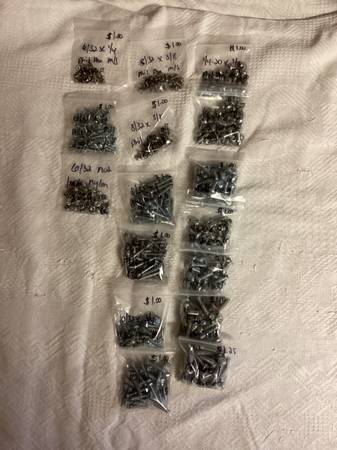 New machine screw phillip hex head assortment 1