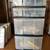 Plastic 4 Drawers Storage container with wheels 1 thumbnail