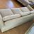 Refurbed... 50's ish Couch, Cream-Colored Fabric 4 thumbnail