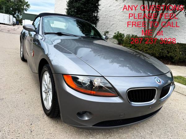 2004 BMW Z4 PREMIUM CONVERTIBLE ! JUST SERVICED! READY TO GO ! 1