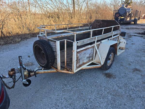 ** - Heavy Duty 8ft. Utility Trailer - Please See Pictures ** 1